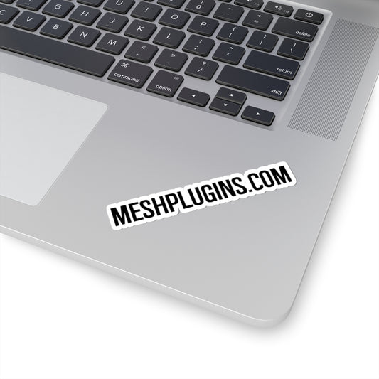 MeshPlugins.com Logo Sticker | High-Quality Durable Vinyl Decal for Music Producers