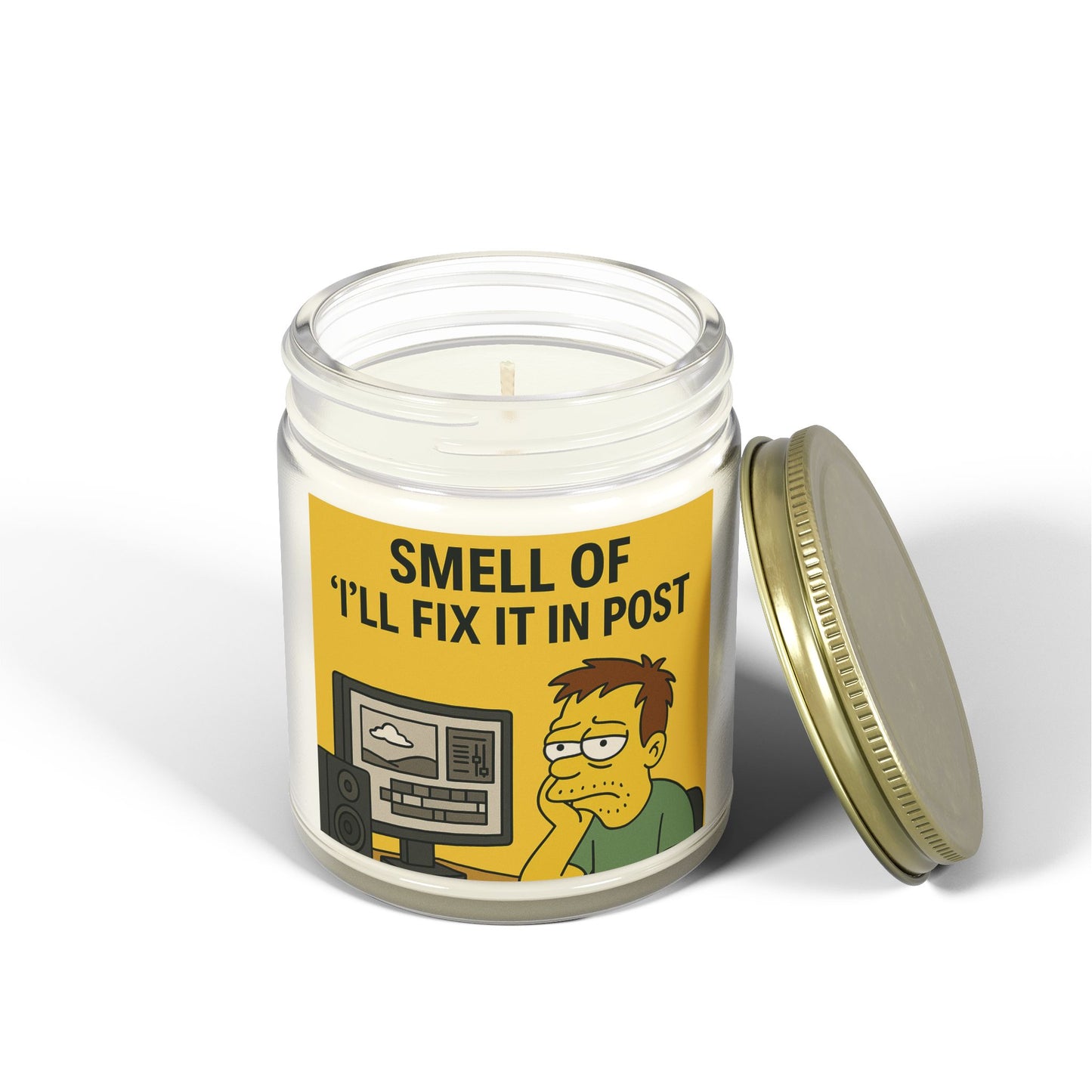 “Smell of ‘I’ll Fix It in Post’” – Scented Candle