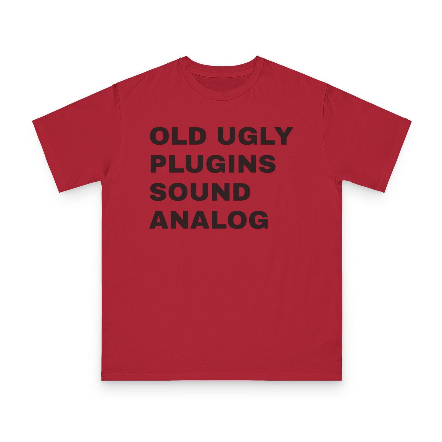 Ugly Old Plugin Sound Analog Unisex Heavy Cotton T-Shirt
