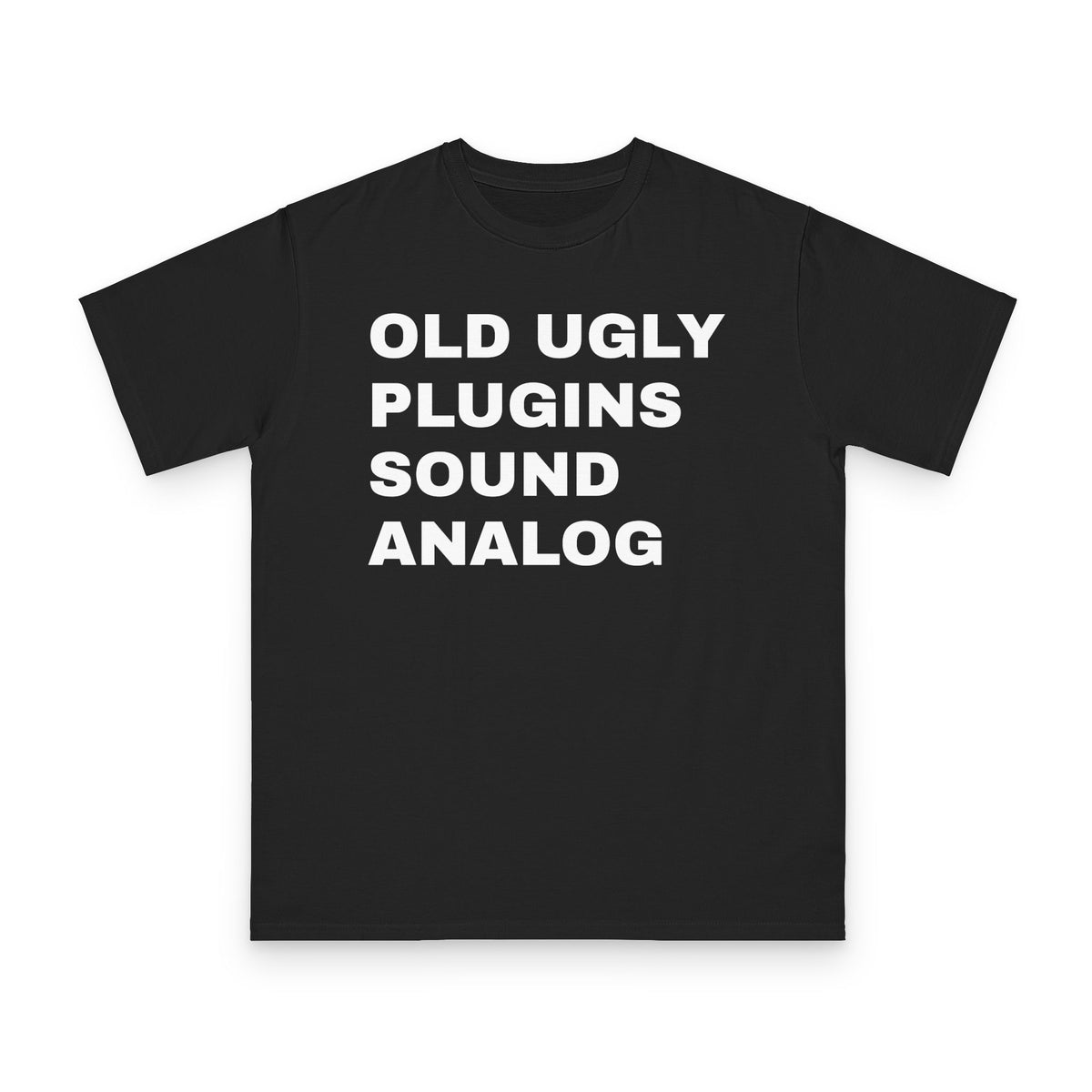 Ugly Old Plugin Sound Analog Unisex Heavy Cotton T-Shirt